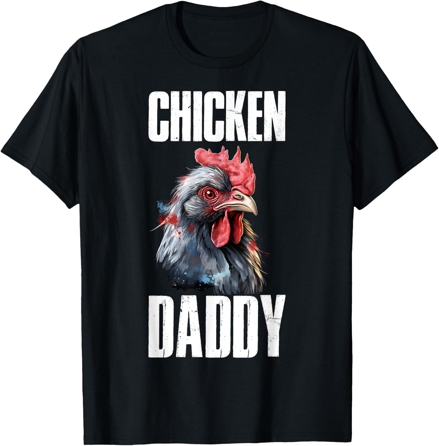 Chicken Daddy T-Shirt - T-Shirt | Black