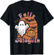 Feliz Jaloguin Cute Spanish Haloween Latino T-Shirt - T-Shirt | Black