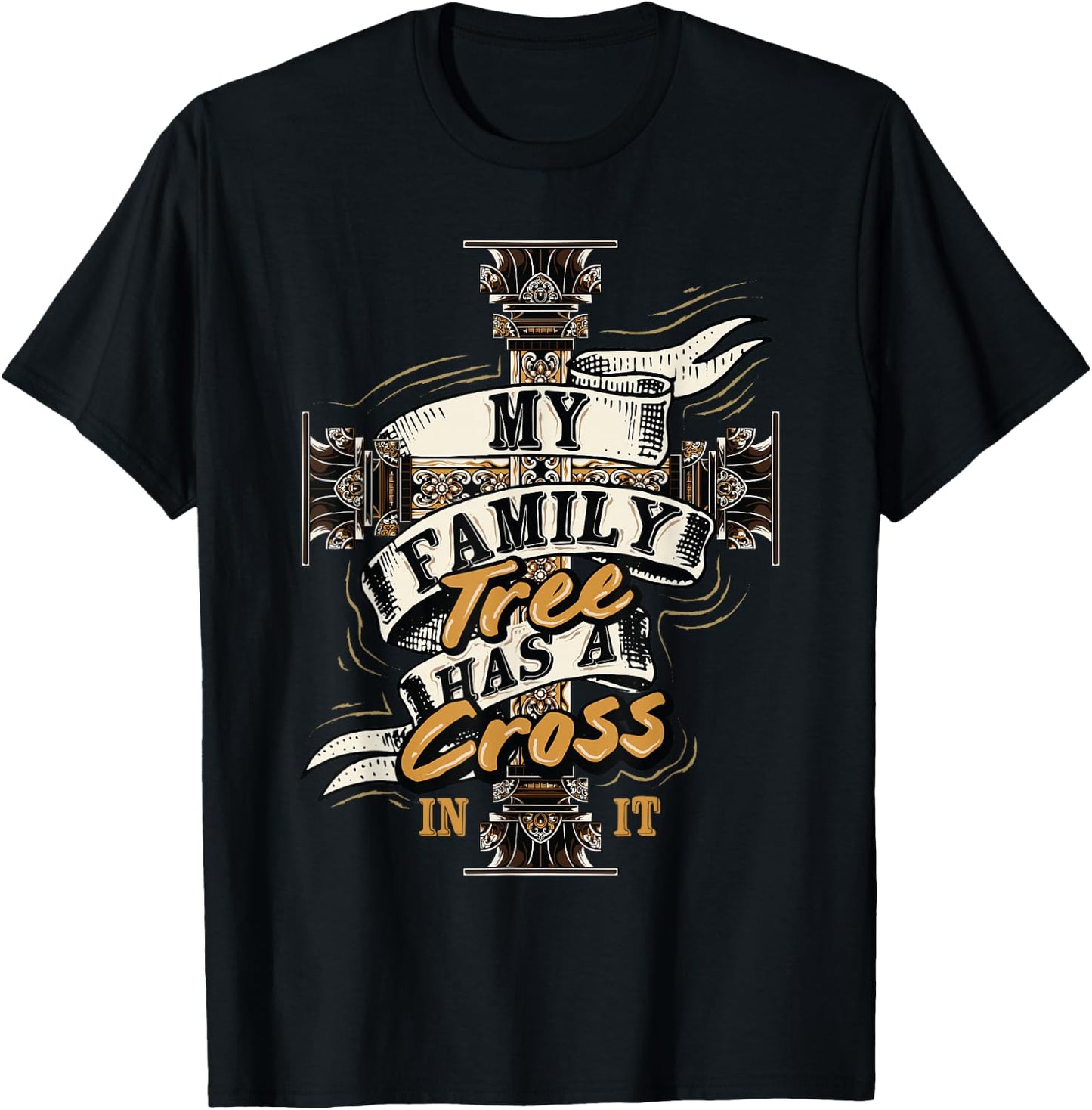 Christianity and Religious Believe for Christians Men Women T-Shirt - T-Shirt | Black