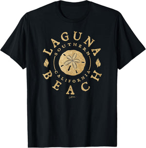 JCombs: Laguna Beach, California, Sand Dollar, Beach Women Kids T-Shirt - T-Shirt | Black