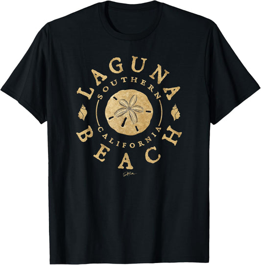 JCombs: Laguna Beach, California, Sand Dollar, Beach Women Kids T-Shirt - T-Shirt | Black