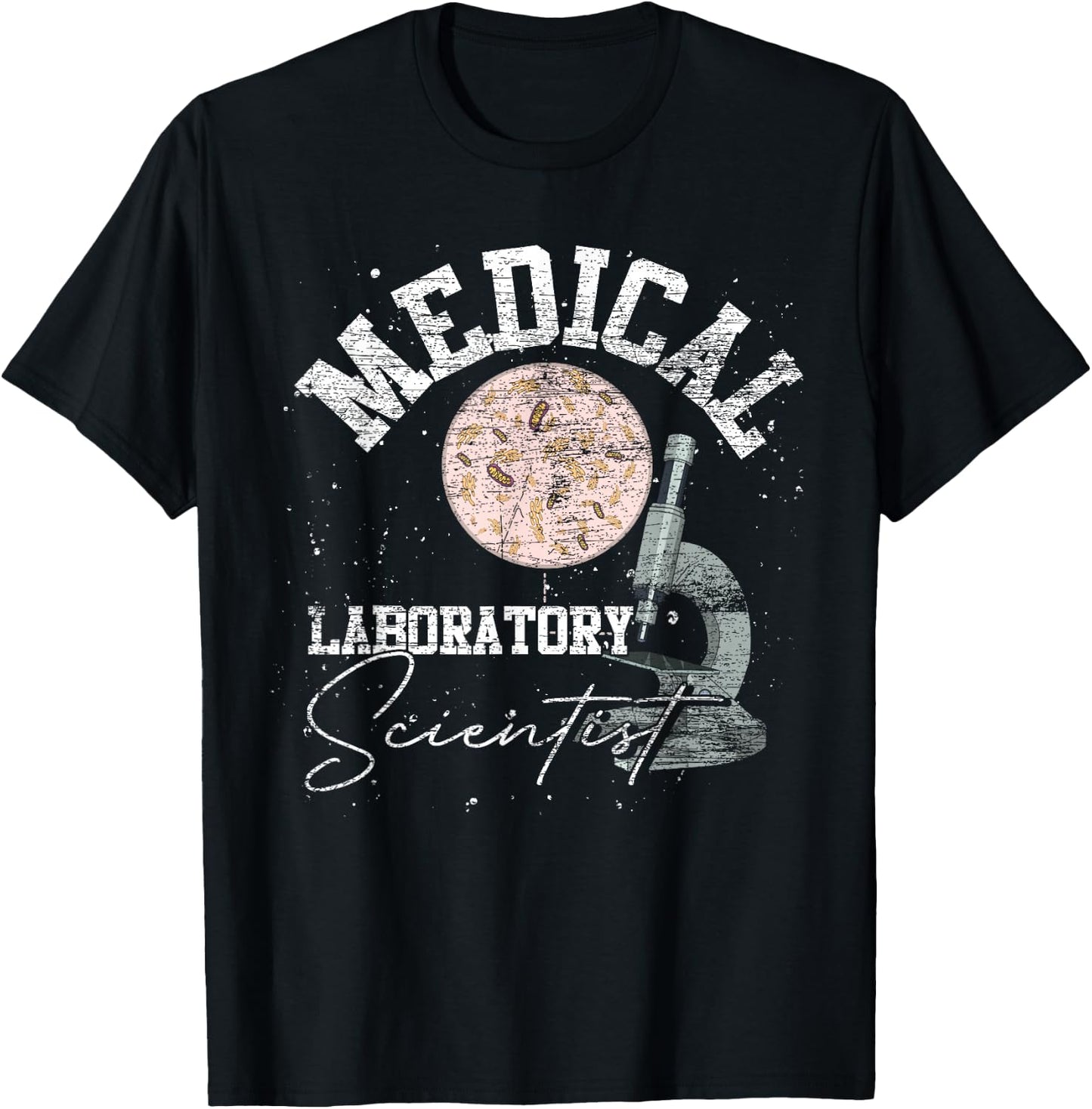 Medical Lab Technologist Medical Laboratory Scientist T-Shirt - T-Shirt | Black