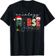 Christmas Oncology Nurse Gifts For Nursing Student T-Shirt - T-Shirt | Black