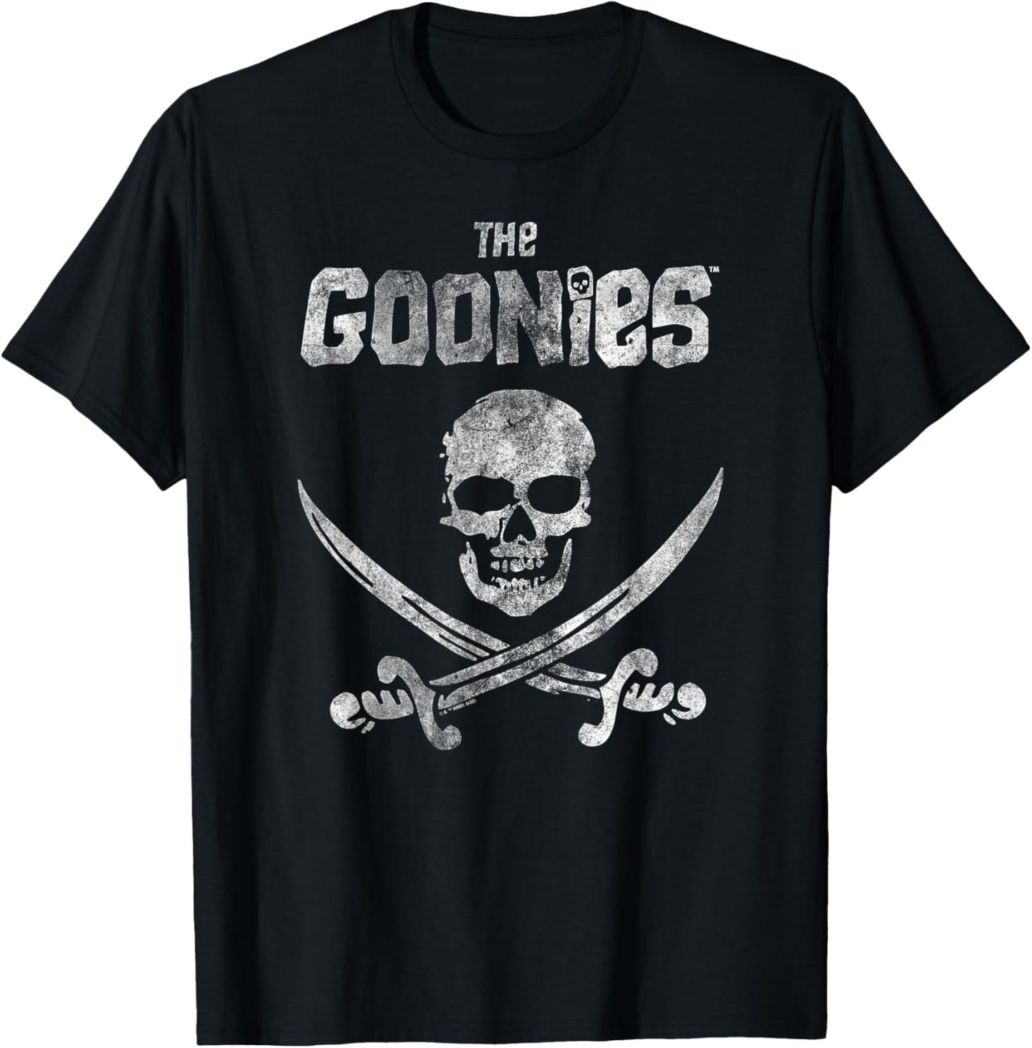 The Goonies Flag on Black T-Shirt - T-Shirt | Black