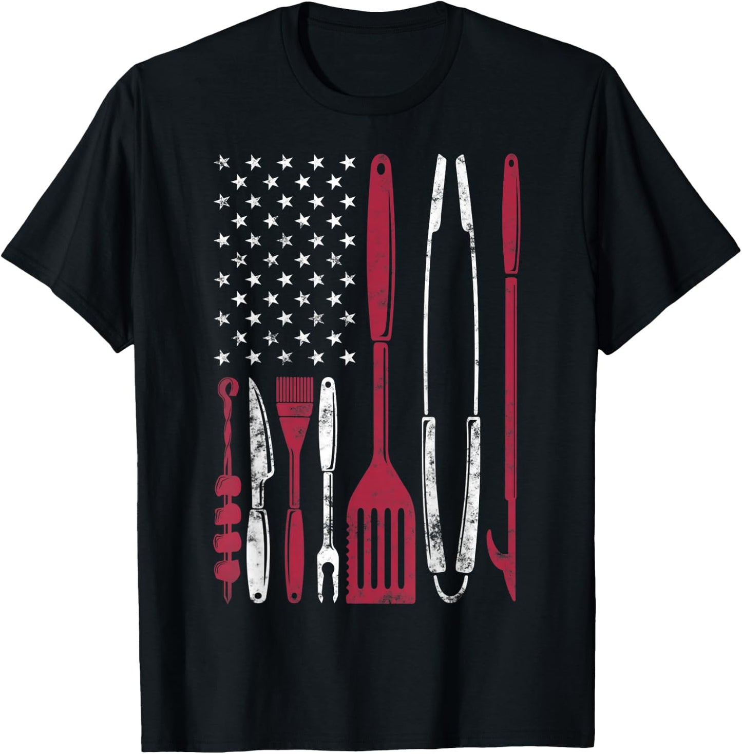 BBQ Smoker Barbecue Chef Smoking Tools Grilling Pit Master T-Shirt - T-Shirt | Black