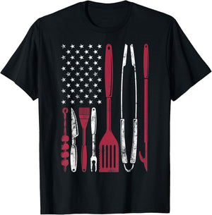 BBQ Smoker Barbecue Chef Smoking Tools Grilling Pit Master T-Shirt - T-Shirt | Black