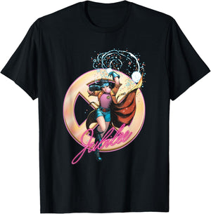 Marvel X-Men Jubilee Bringing The Party Vintage Portrait T-Shirt - T-Shirt | Black
