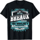 It's A BREAUX Thing You Wouldn't Understand Name Vintage T-Shirt - T-Shirt | Black