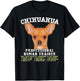 Kitana Chihuahua Dog Themed , -Adults, Black, Small, Short Sleeve, Cotton, Classic Fit, Modern Classic, Chihuahua T-Shirt - T-Shirt | Black