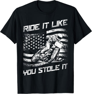 Flat Track Racing T-Shirt - T-Shirt | Black