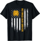 Vintage American Flag Retired School Bus Driver Retirement T-Shirt - T-Shirt | Black