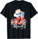 Cute Watercolor Cowgirl Boots Hat Flower Howdy Women Girls T-Shirt - T-Shirt | Black