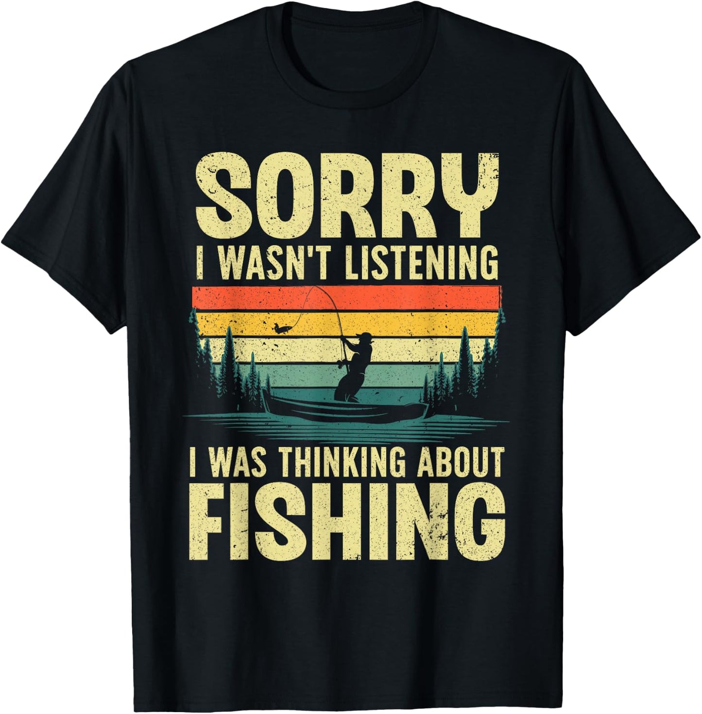 Cool Fishing Women Fisherman Bass Trout Fish Hunting Small T-Shirt - T-Shirt | Black