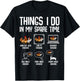 Chicken Things I Do in My Spare Time Women Men Kids T-Shirt - T-Shirt | Black
