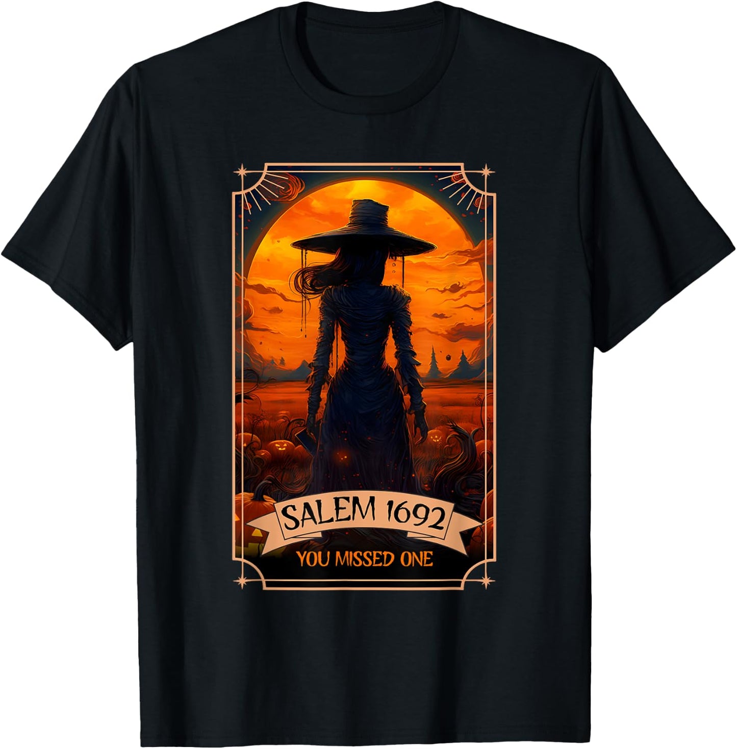 Salem 1692 They Missed One Witch Halloween Van Gogh Women T-Shirt - T-Shirt | Black