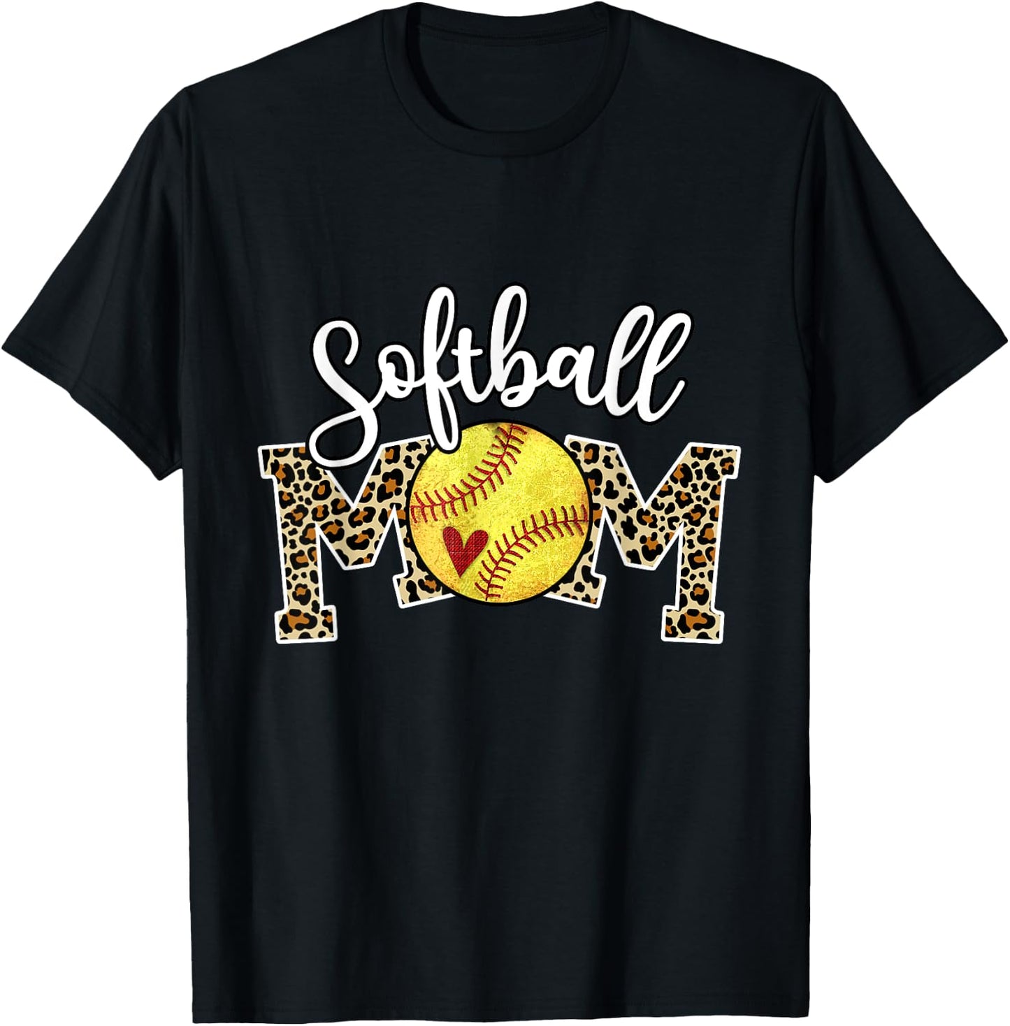 Softball Mom Dance mom Baseball Mom Mother Day T-Shirt - T-Shirt | Black