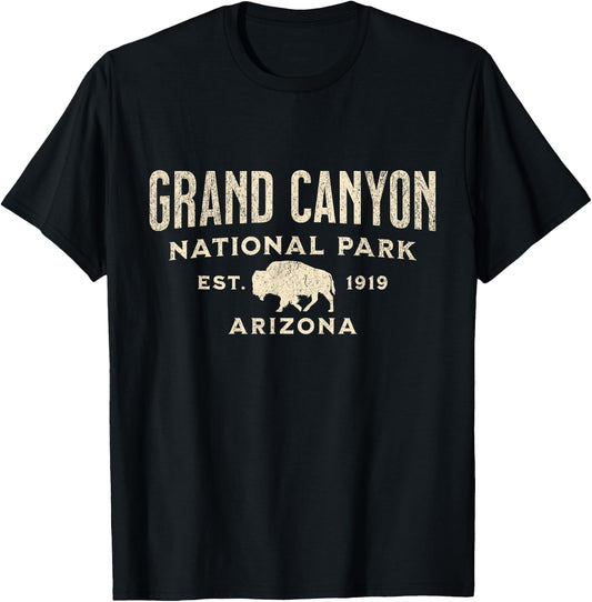 Grand Canyon National Park T-Shirt - T-Shirt | Black