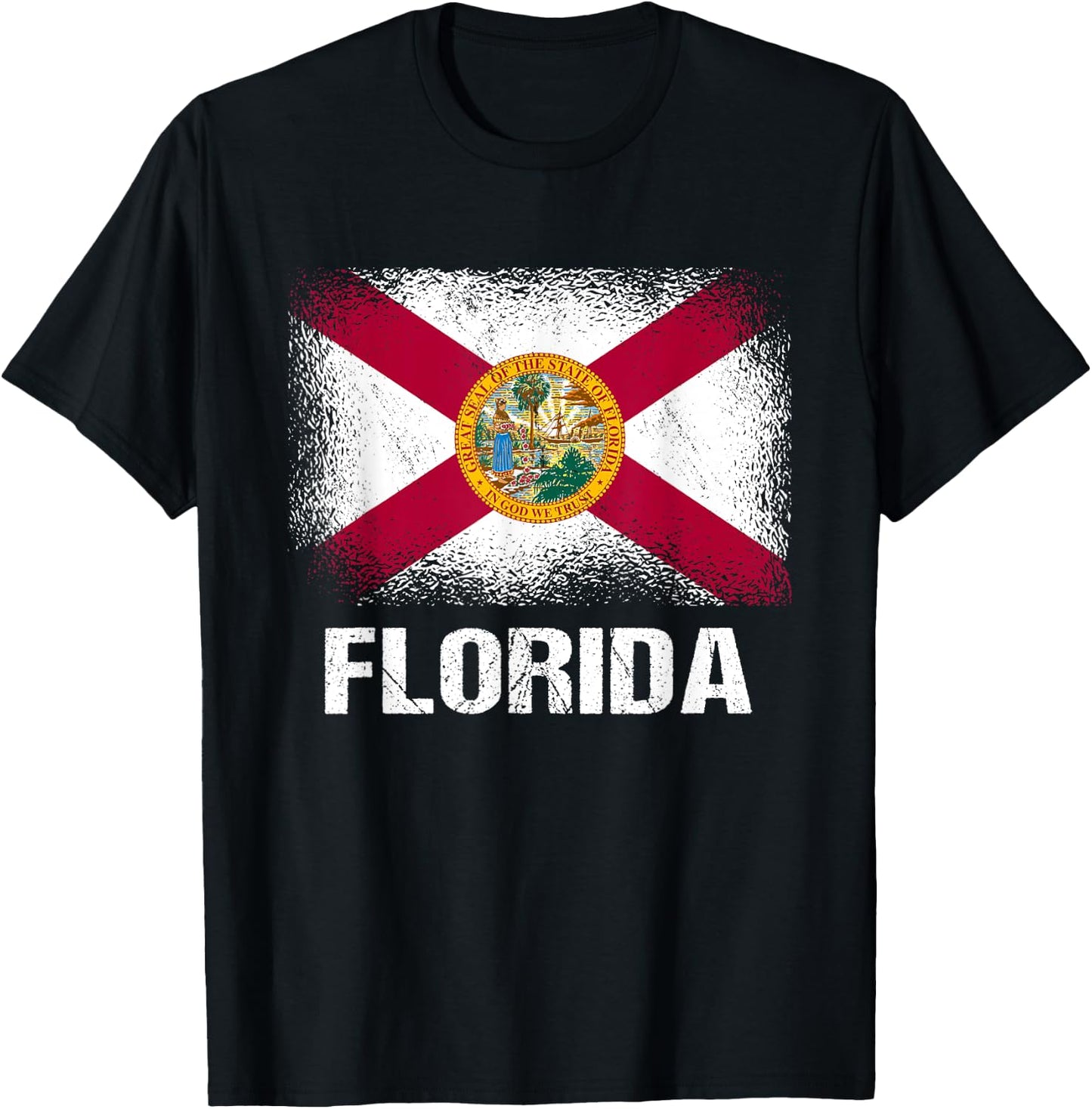 Florida State Flag T-Shirt - T-Shirt | Black