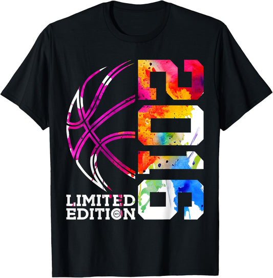 9th BIRTHDAY BASKETBALL LIMITED EDITION 2016 T-Shirt - T-Shirt | Black