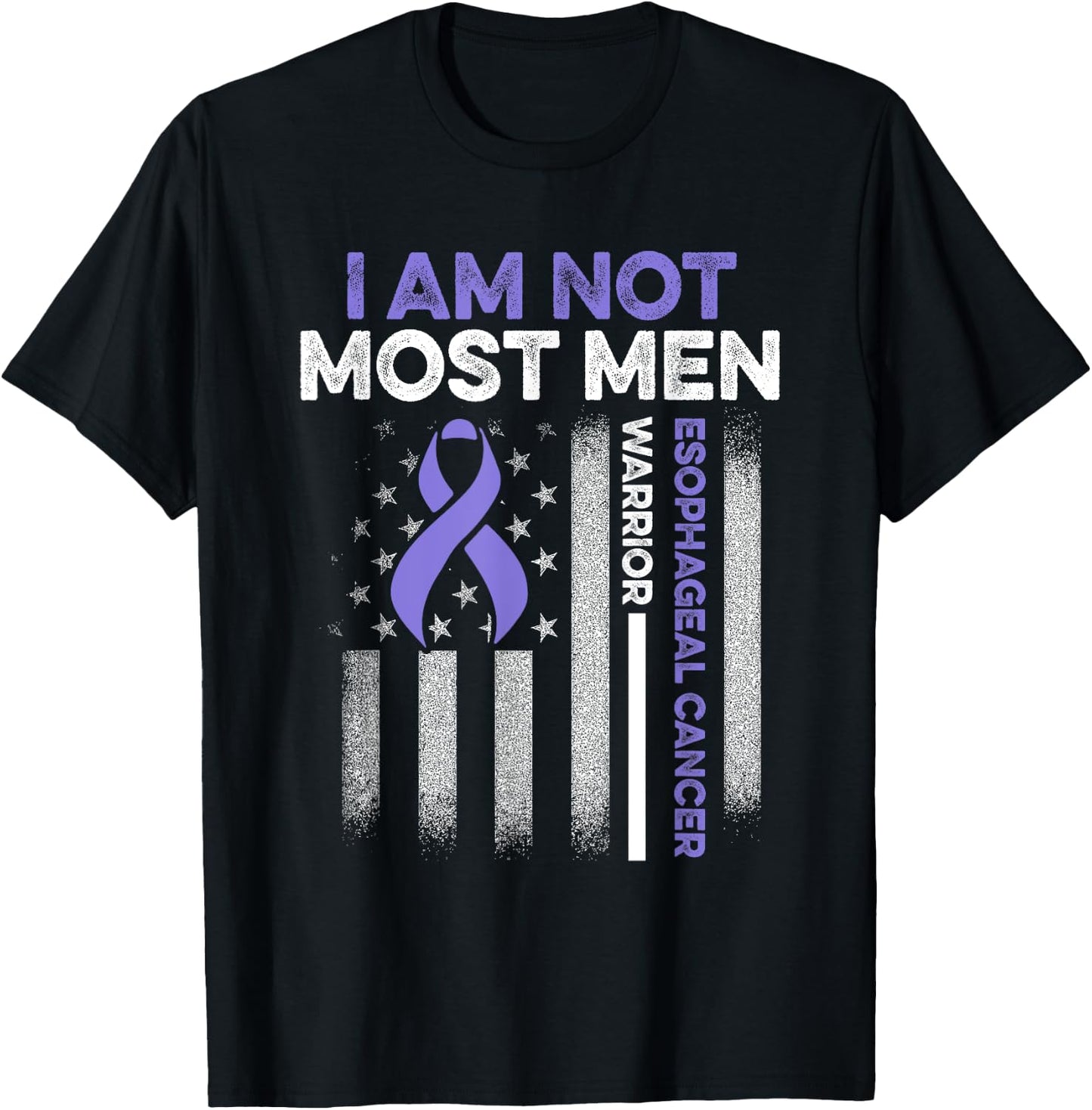 Esophageal Cancer Survivor Dose Esophagus Warrior T-Shirt - T-Shirt | Black