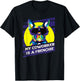 My Coworker Is a Frenchie Funny French Bulldog Humor T-Shirt - T-Shirt | Black