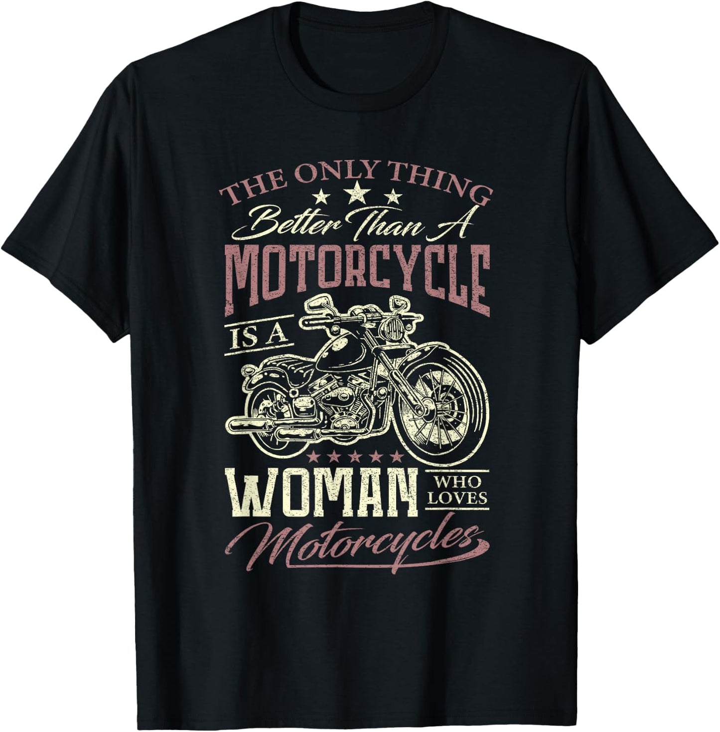 Biker Motorcycle Men T-Shirt - T-Shirt | Black