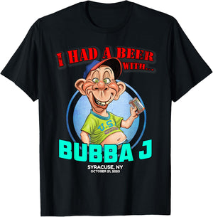 Bubba J Syracuse, NY (2023) T-Shirt - T-Shirt | Black