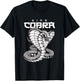 Vintage Snake Japanese Style King Cobra T-Shirt - T-Shirt | Black