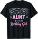 Winter One derland Party Theme Girls Outfit T-Shirt - T-Shirt | Black