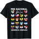 Mes Nacional De La Herencia Hispana Hispanic Heritage Month T-Shirt - T-Shirt | Black
