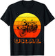 Retro Motorcycle Ural - Vintage Sidecar Motorcycle T-Shirt - T-Shirt | Black