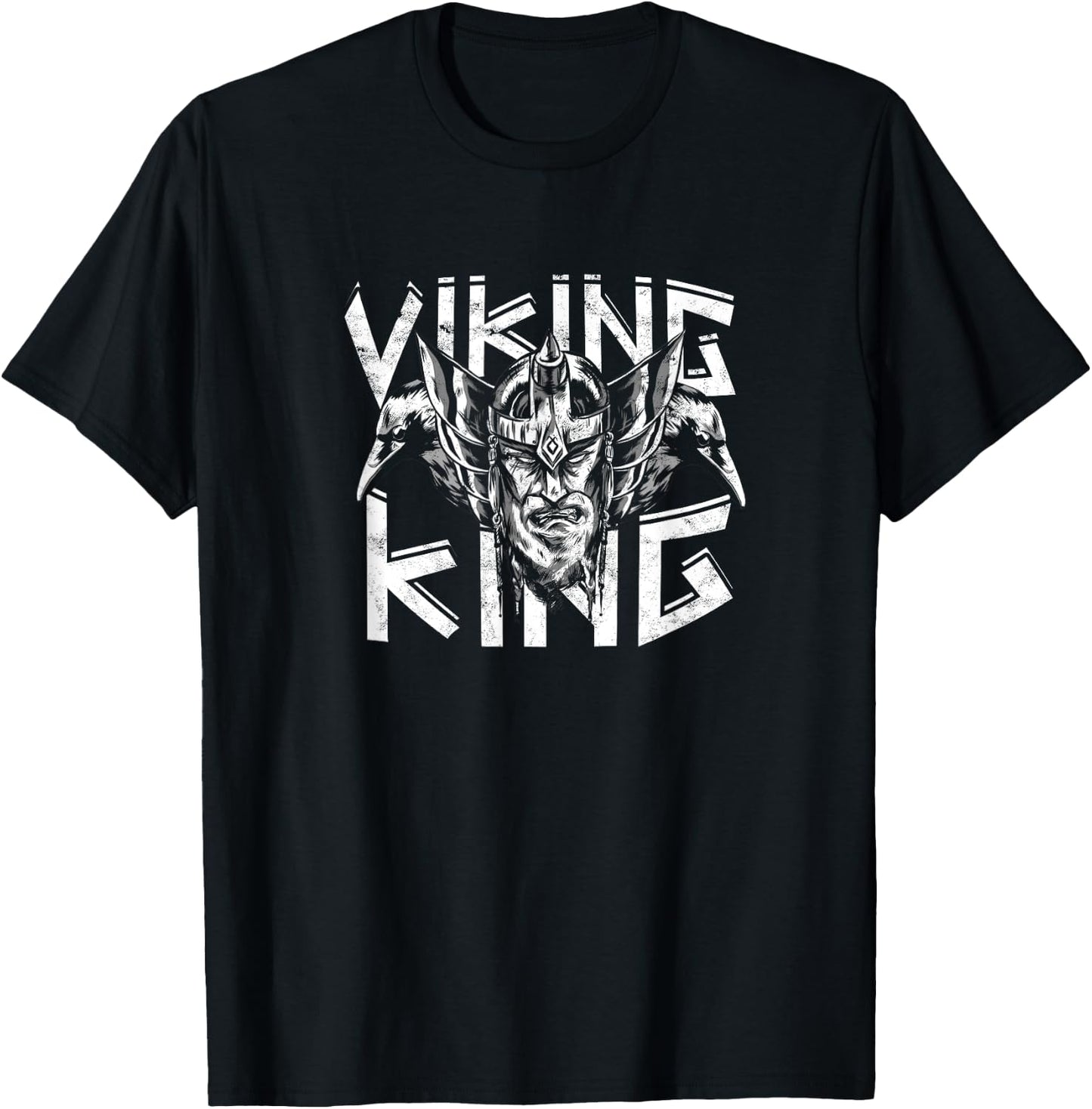 Viking king - Viking T-Shirt - T-Shirt | Black