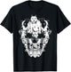 Halloween Pitbull Skull Skeleton Pitbull Dog Costume Spooky Women Kids T-Shirt - T-Shirt | Black