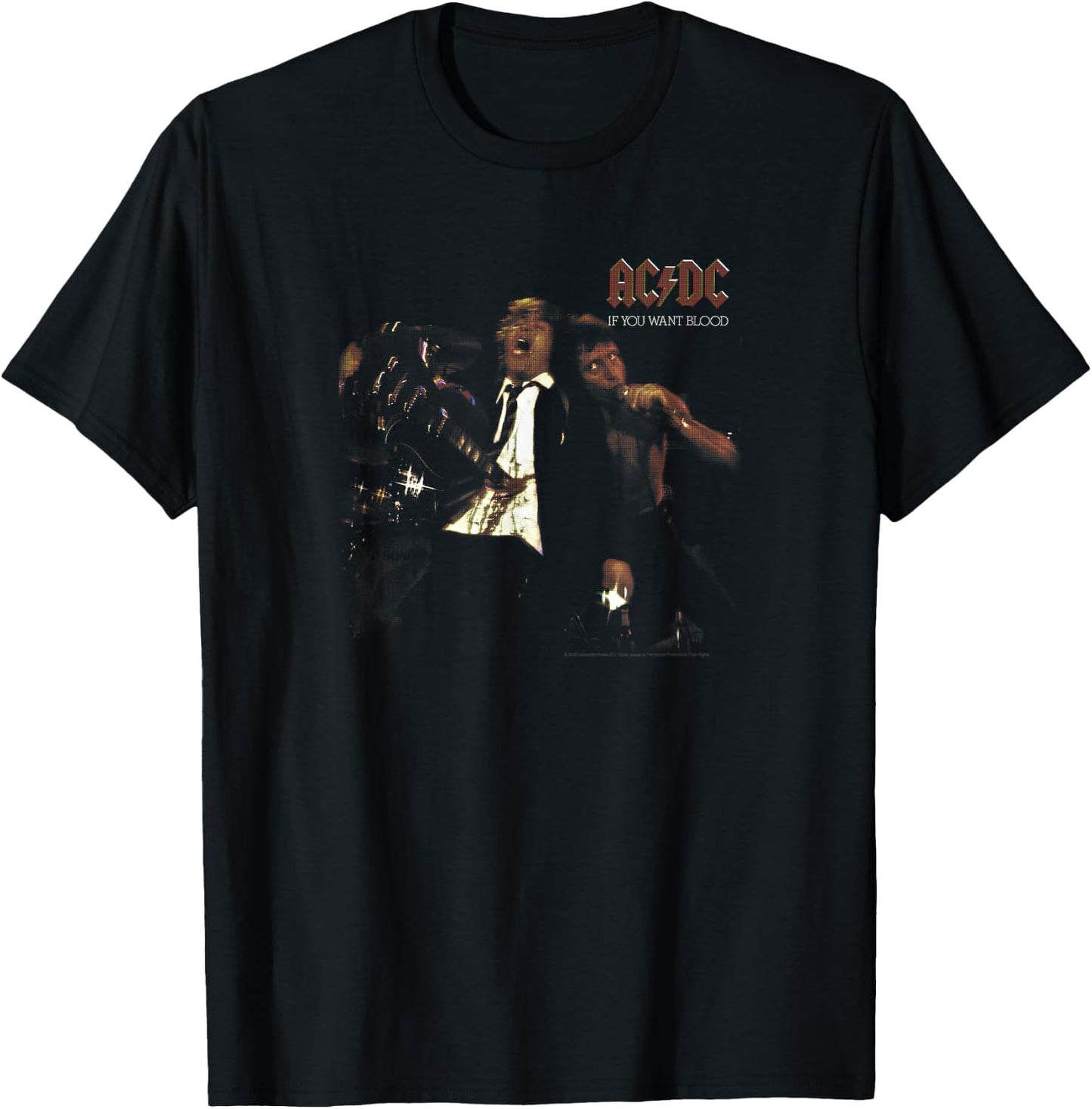 AC/DC -If You Want Blood You've Got It T-Shirt - T-Shirt | Black