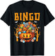 Bingo Halloween Trick Or Treat Bingo Player Bingo Caller T-Shirt - T-Shirt | Black