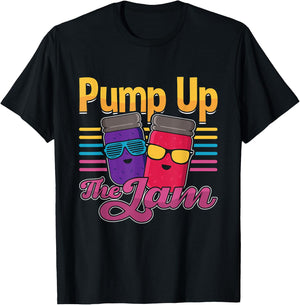 Pump Up The Jam Loves Canning Season Farmer Prepper Canning T-Shirt - T-Shirt | Black