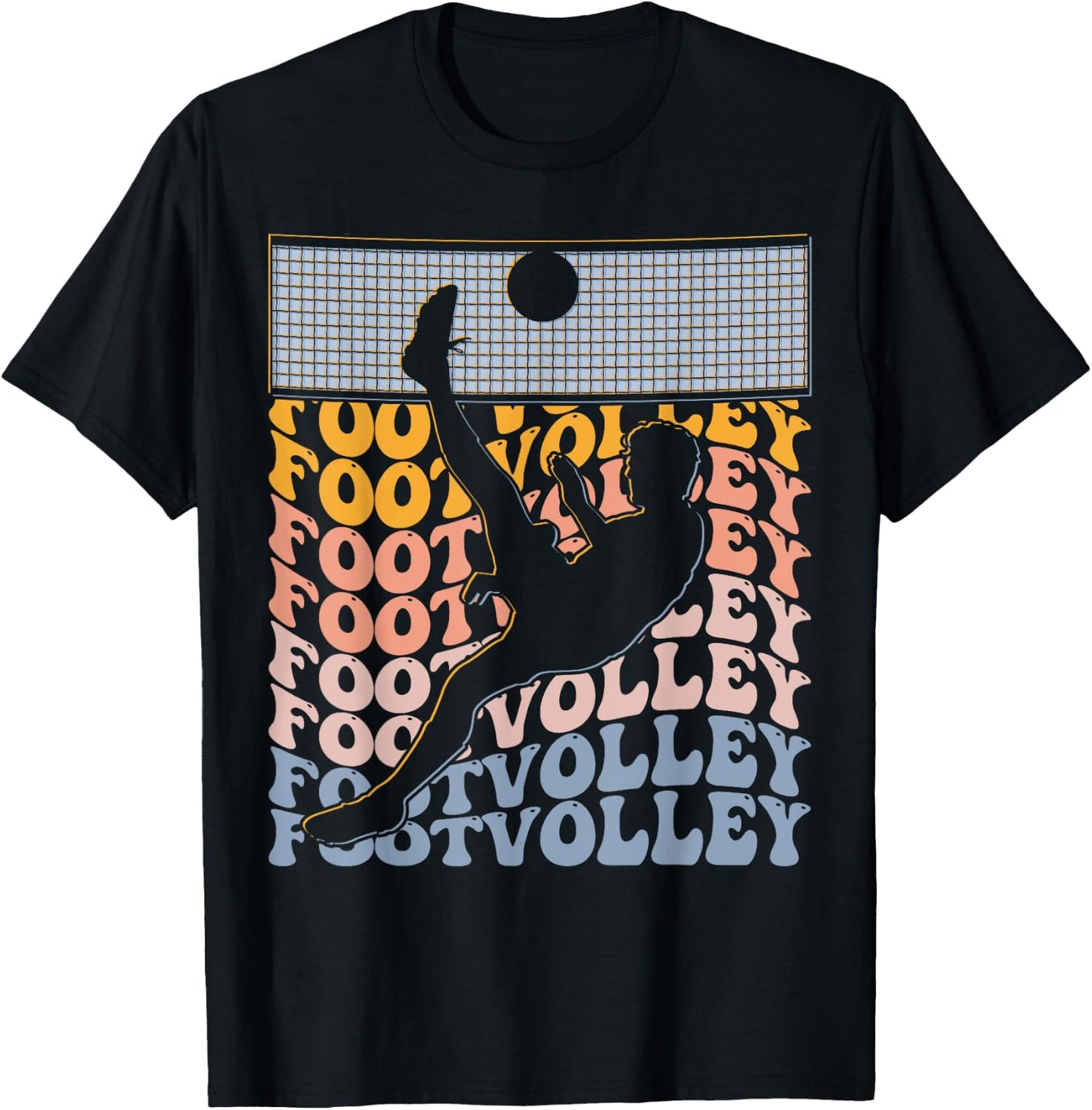Footvolley Groovy T-Shirt - T-Shirt | Black