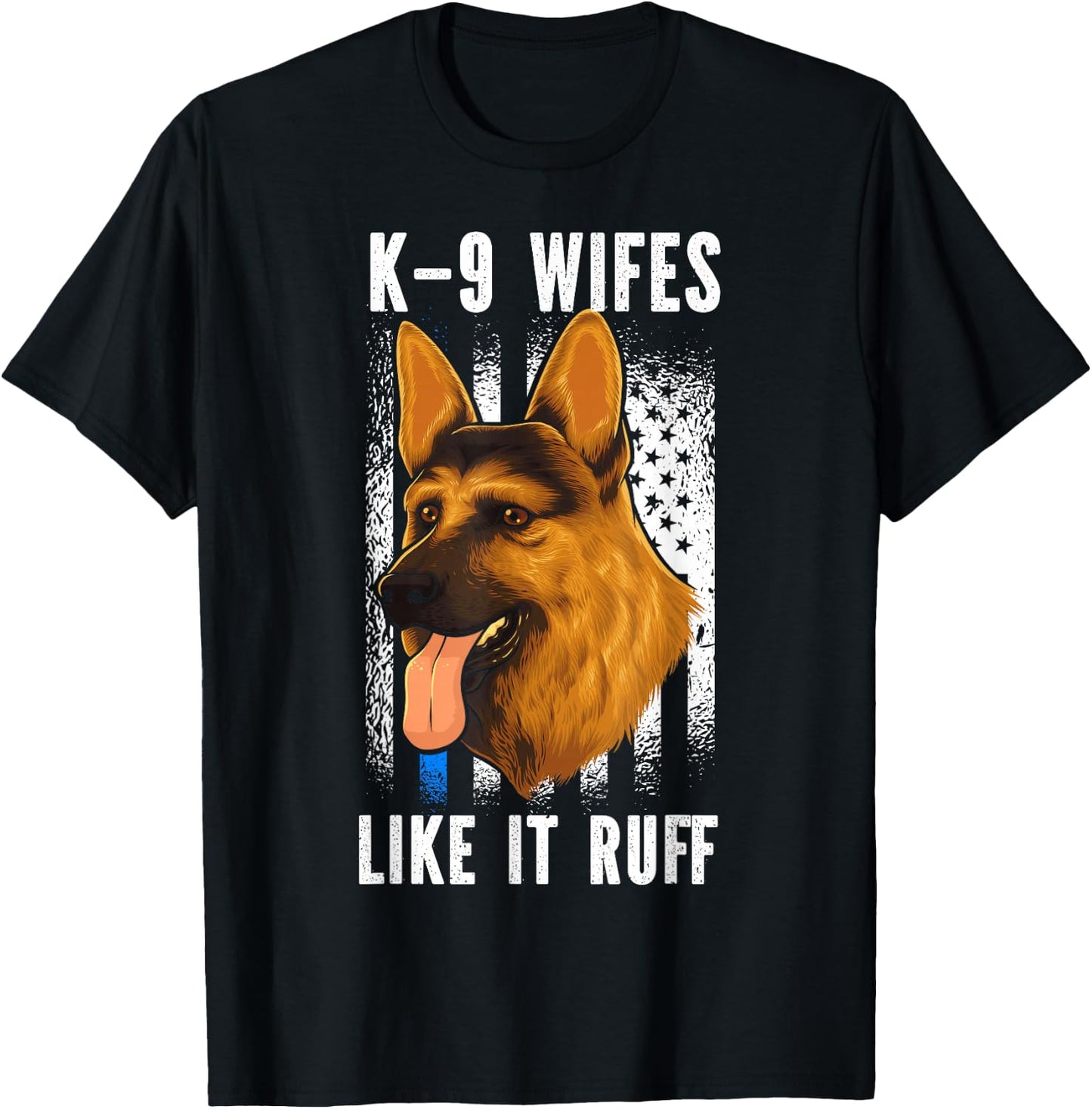 K9 Handler Police Dog Law Enforcement Police K9 Unit T-Shirt - T-Shirt | Black