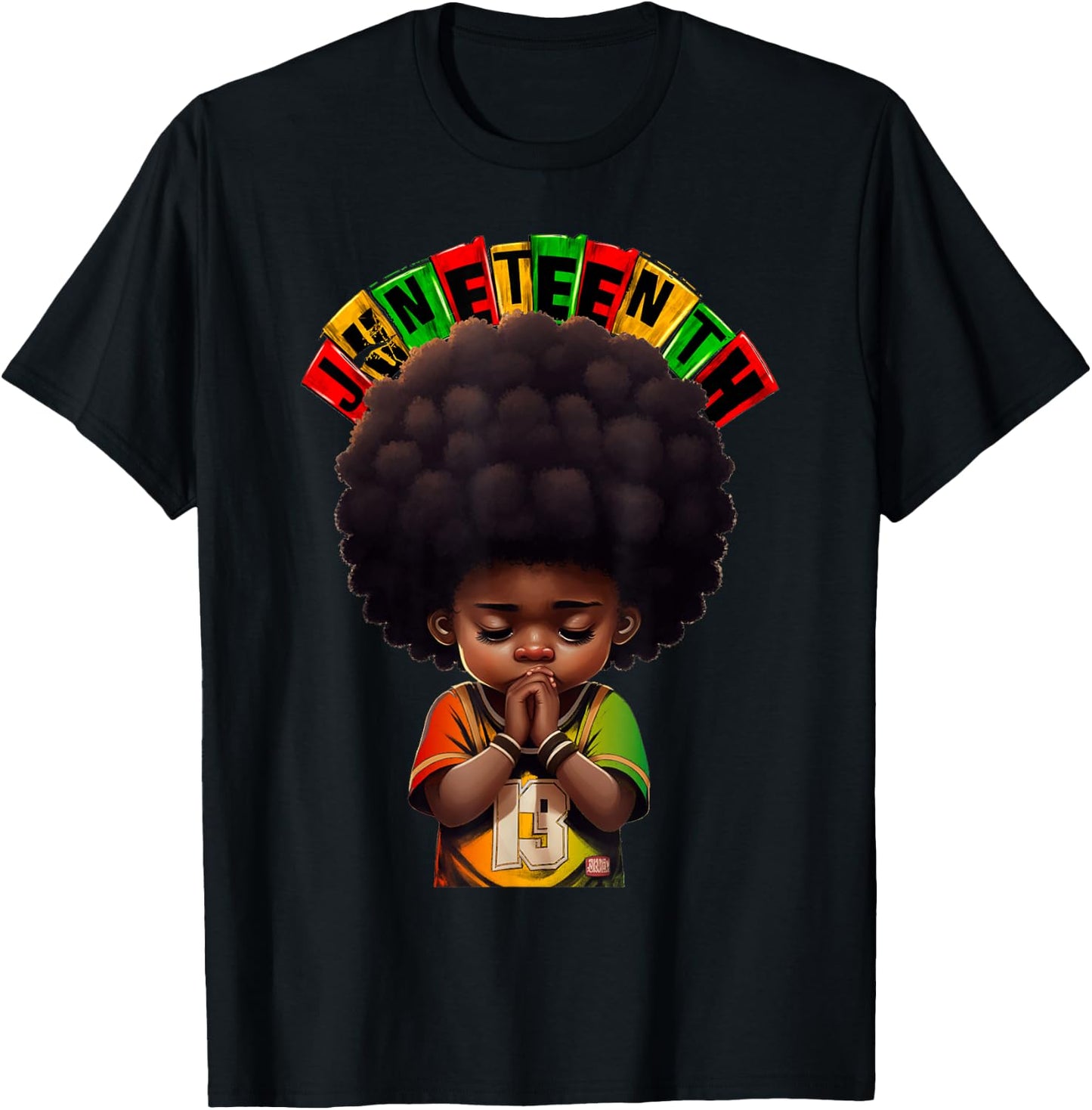 Kids Juneteenth Prince 1865 Black History Month Toddler Boy T-Shirt - T-Shirt | Black