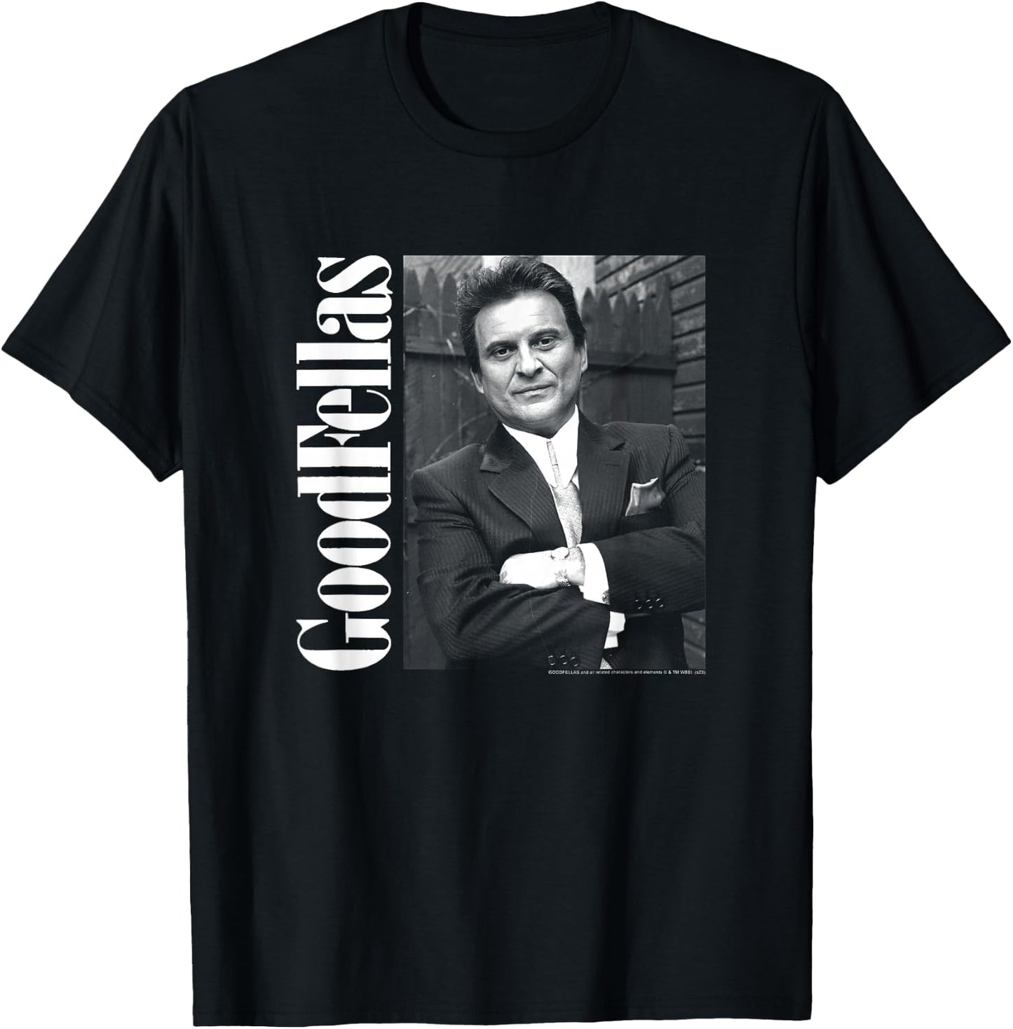 Goodfellas Tommy with Vertical Logo T-Shirt - T-Shirt | Black