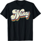 Nanny Gifts For Grandma Retro Vintage Mother's Day Nanny T-Shirt - T-Shirt | Black