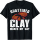 Cool Trap Shooting Art Women Clay Skeet Trap Shooter T-Shirt - T-Shirt | Black