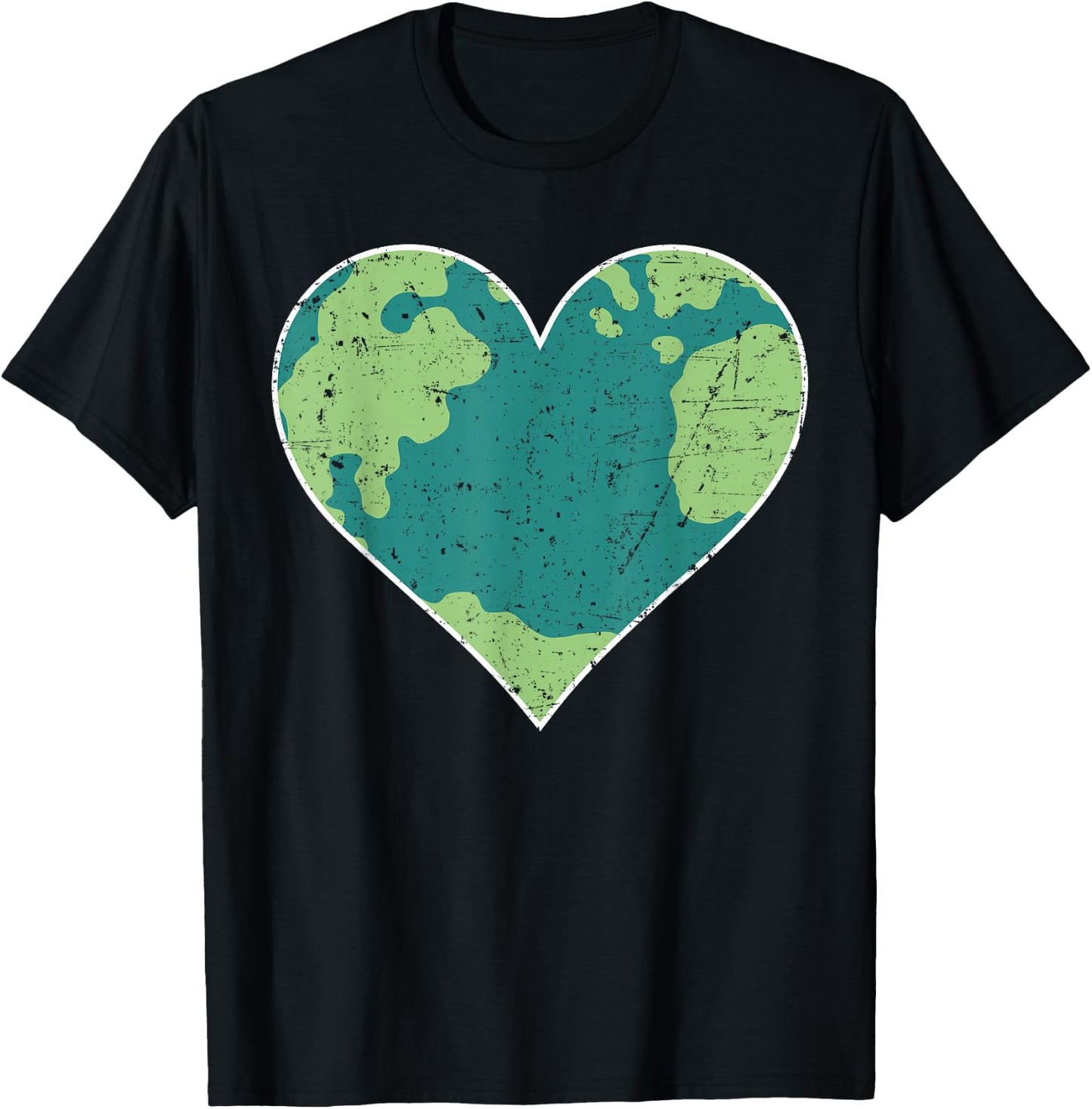 Earth Heart T-Shirt - T-Shirt | Black