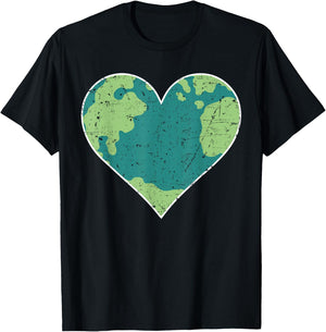 Earth Heart T-Shirt - T-Shirt | Black