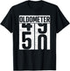 Oldometer 50-50th Birthday Oldometer T-Shirt - T-Shirt | Black