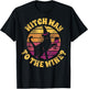 Funny Witch Way To The Wine T-Shirt - T-Shirt | Black