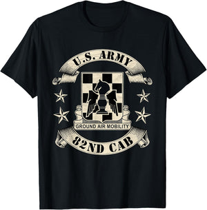 Us Army 82nd Combat Aviation Brigade 82nd CAB Fort Bragg T-Shirt - T-Shirt | Black