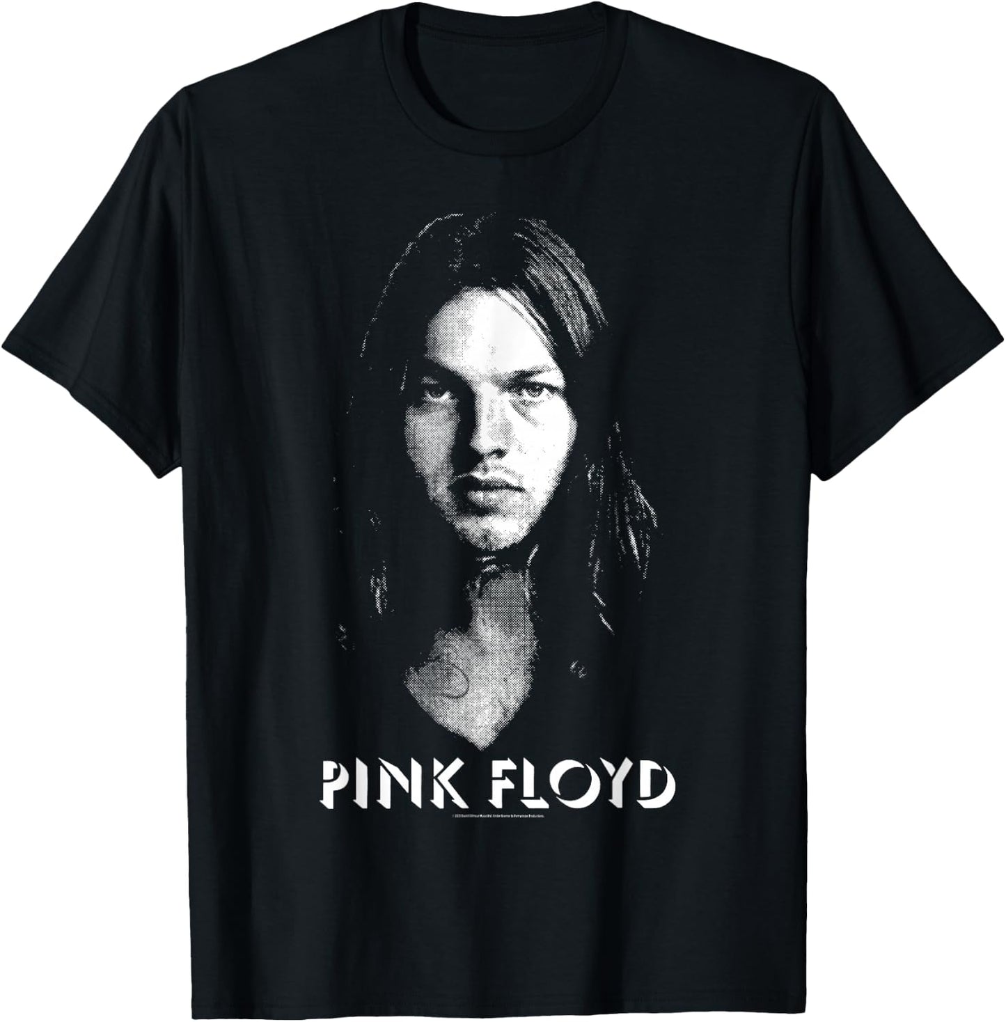 David Gilmour Photo Portrait T-Shirt - T-Shirt | Black
