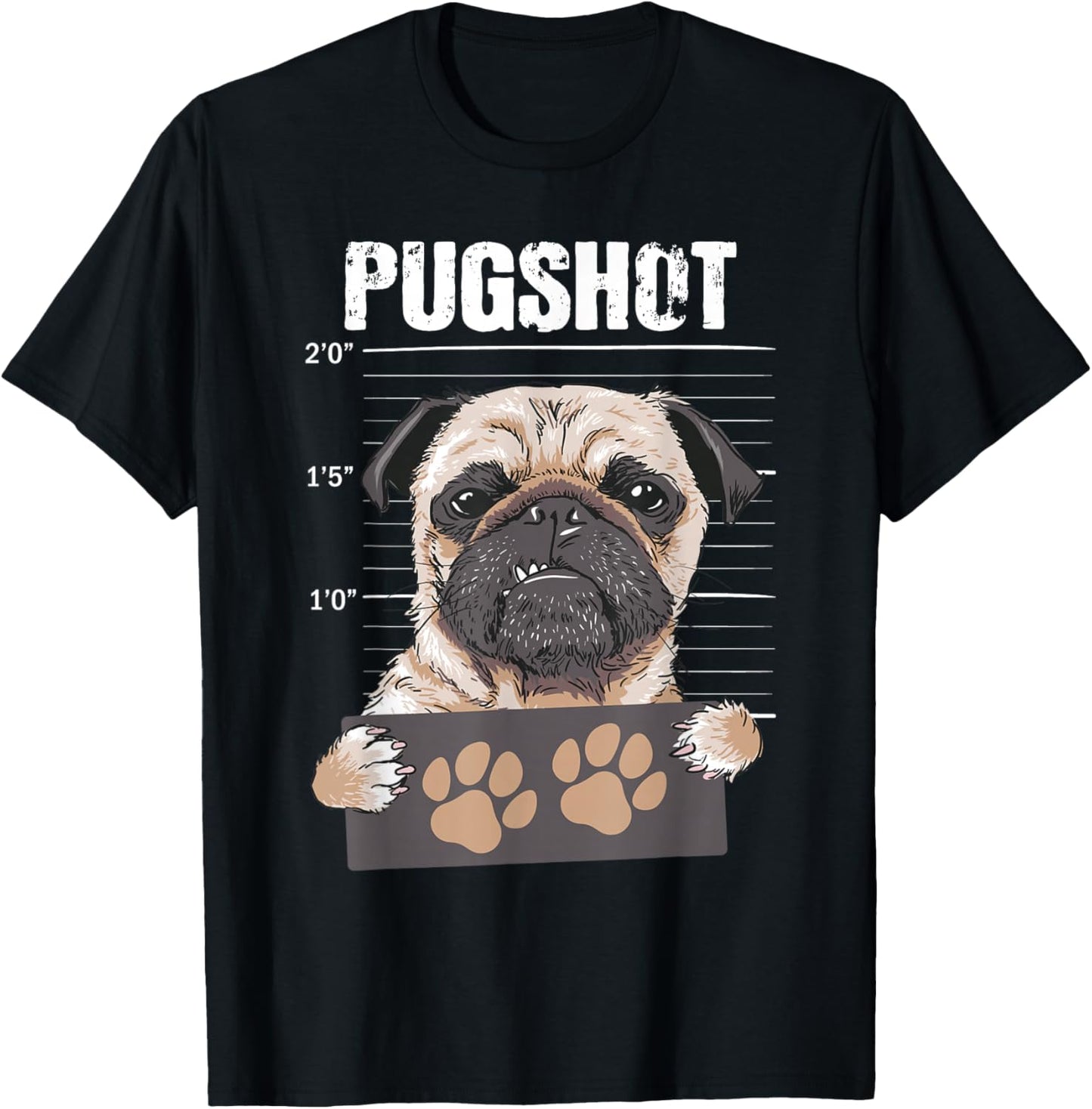 Pugshot - Puppy Lover Pug Owner Dog Owner Pet Breeder Women Kids T-Shirt - T-Shirt | Black