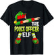 Dabbing Elf Christmas Policeman The Police Officer Elf T-Shirt - T-Shirt | Black